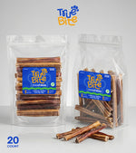 True Bite 6-inch thick bully sticks, 20-count package