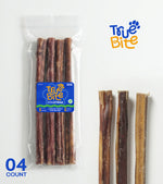 True Bite 12-inch thick bully sticks, 4-count package
