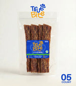 True Bite Beef Flat Gullet - 12 inch - 5 Pack
