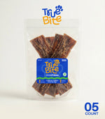 True Bite Beef Flat Gullet - 6 inch - 5 Pack